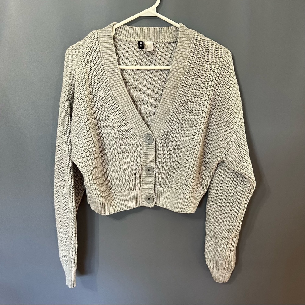Women’s Grey H&M Cardigan